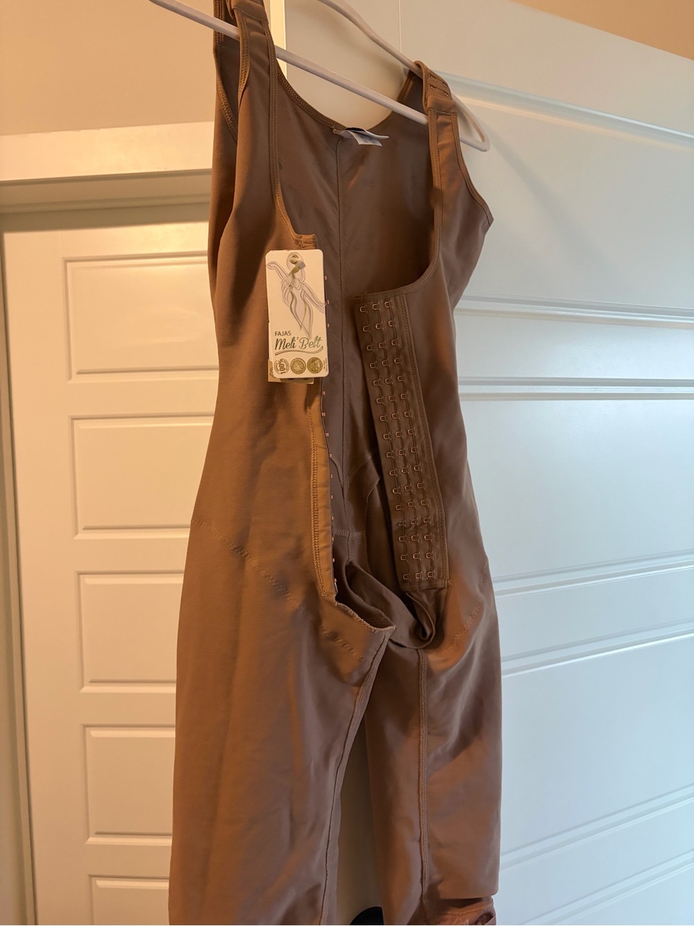 High-Waist Full Body Shaper in Nude/Taupe